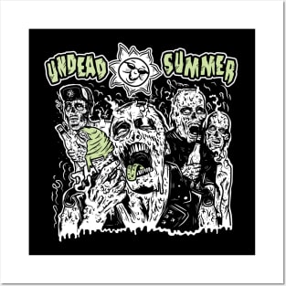 Undead summer Posters and Art